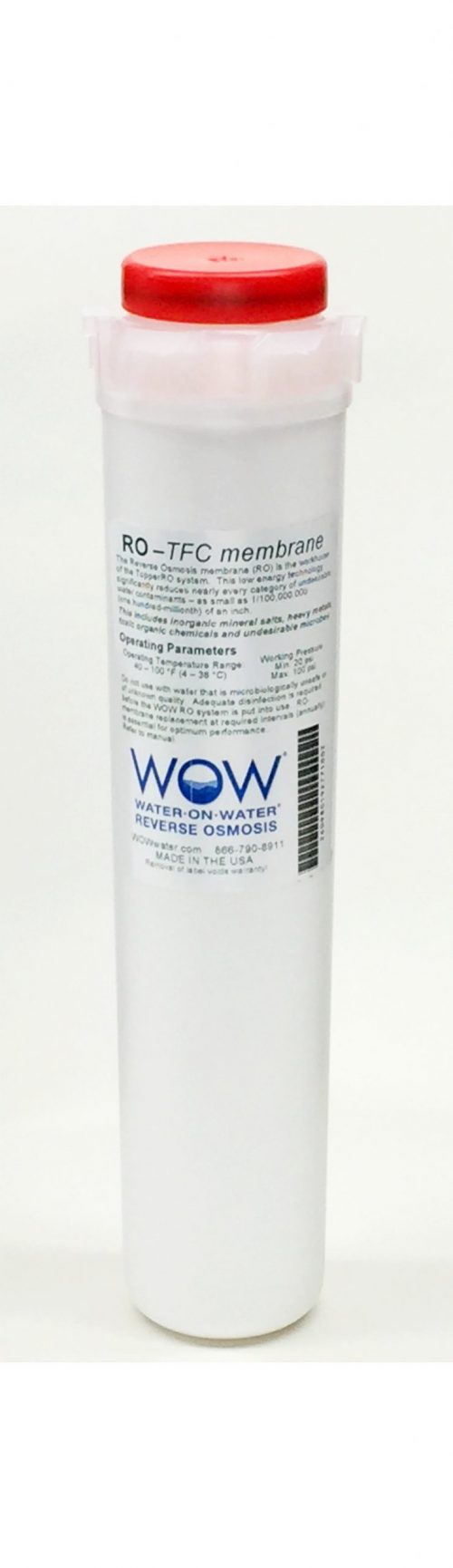 WOW RO Membrane Cartridge – 180 gpd