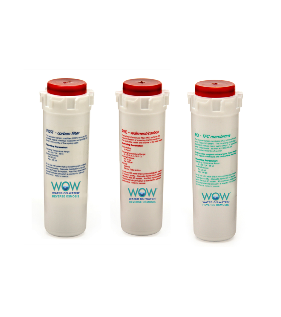 WOWRO 50 Filter Set (3-Pak)