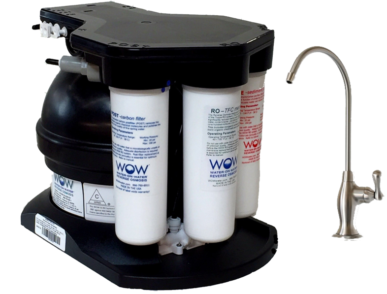 WOW RO 50 System w/ Leak Detector/Shut-off
