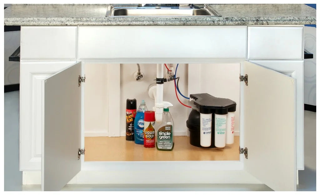 Product under sink installation