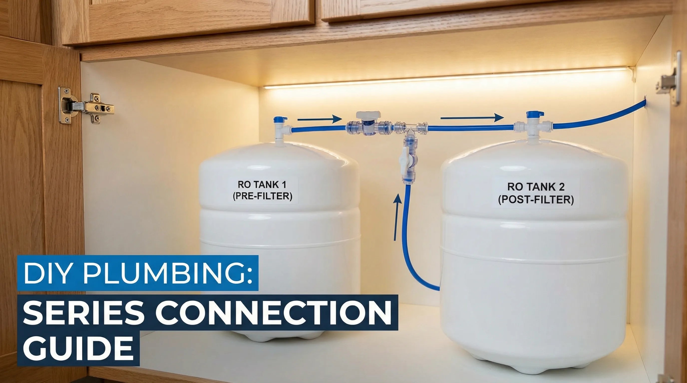 Load video: How to expand your system's storage capacity by adding additional tanks.